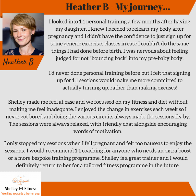 Testimonial My journey ... Heather B